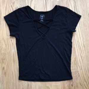 Criss Cross Slim Top